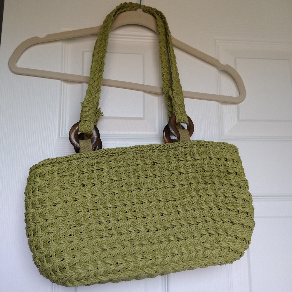 Texture Woven/ Crochet Summer purse